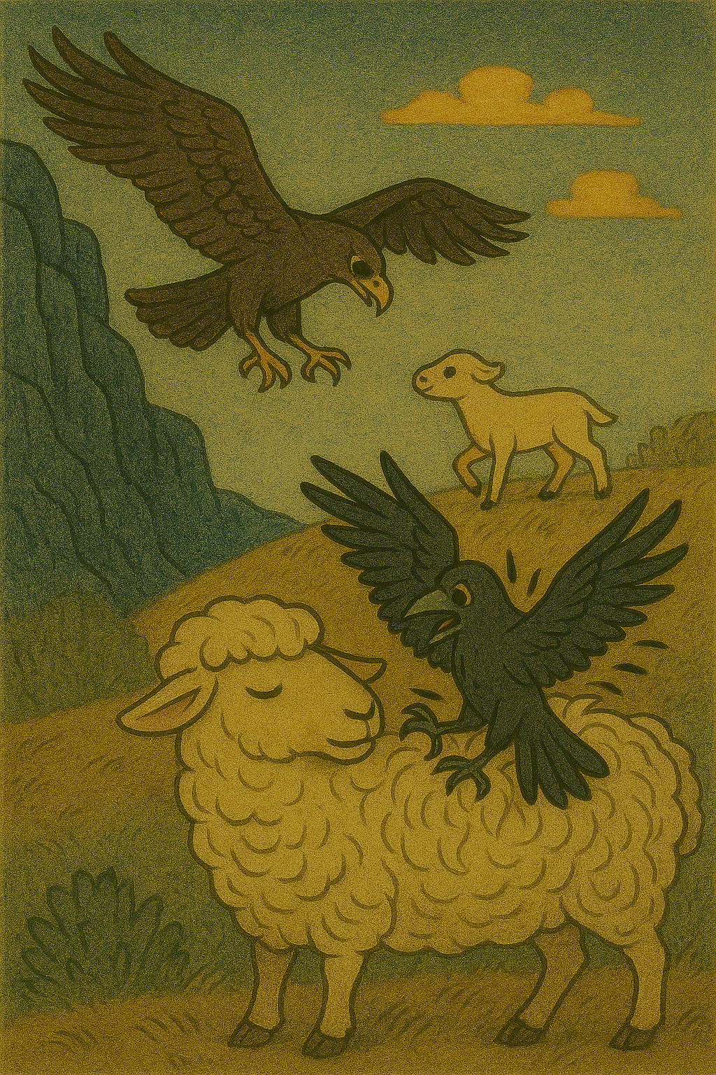 No.002「鷲と烏と羊飼い」